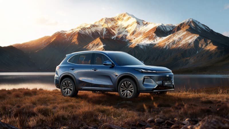 Geely Galaxy Starship 7, fotografie oficială